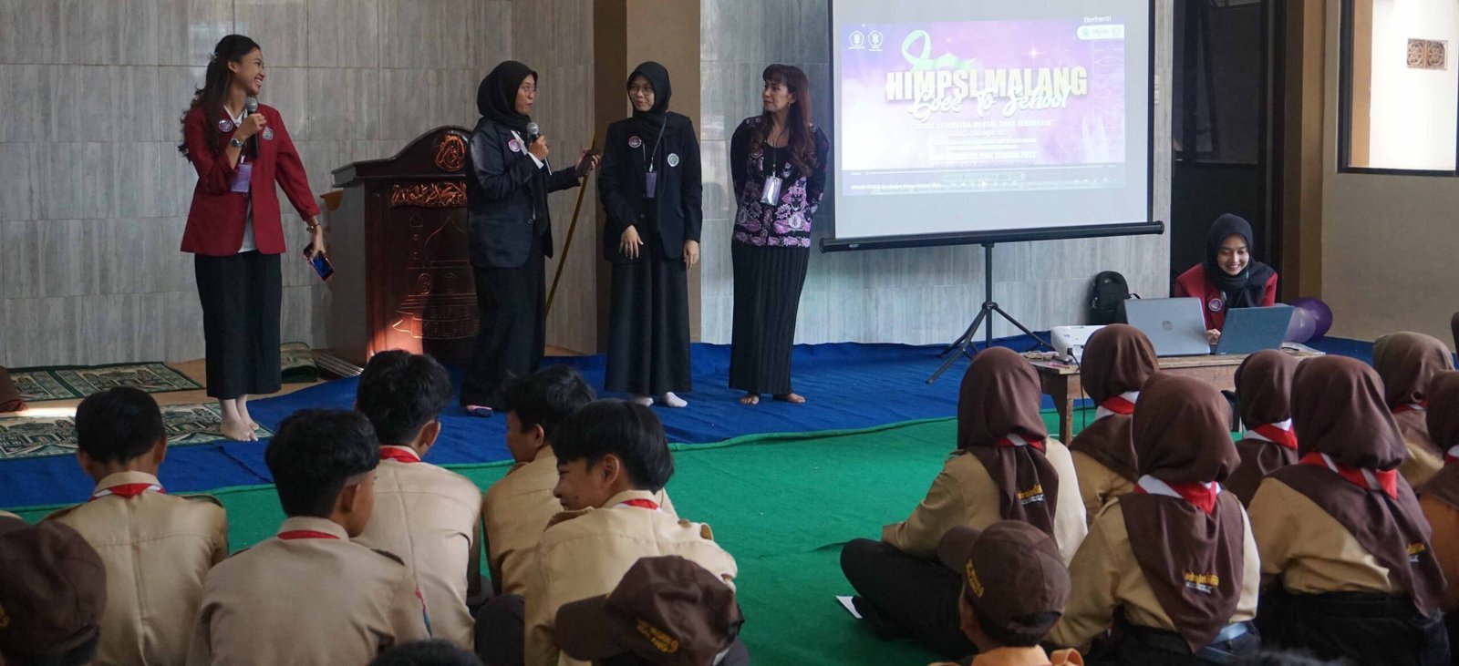 HIMPSI Goes To School, Berbagi Ilmu Bersama Peserta Didik Wirajatama