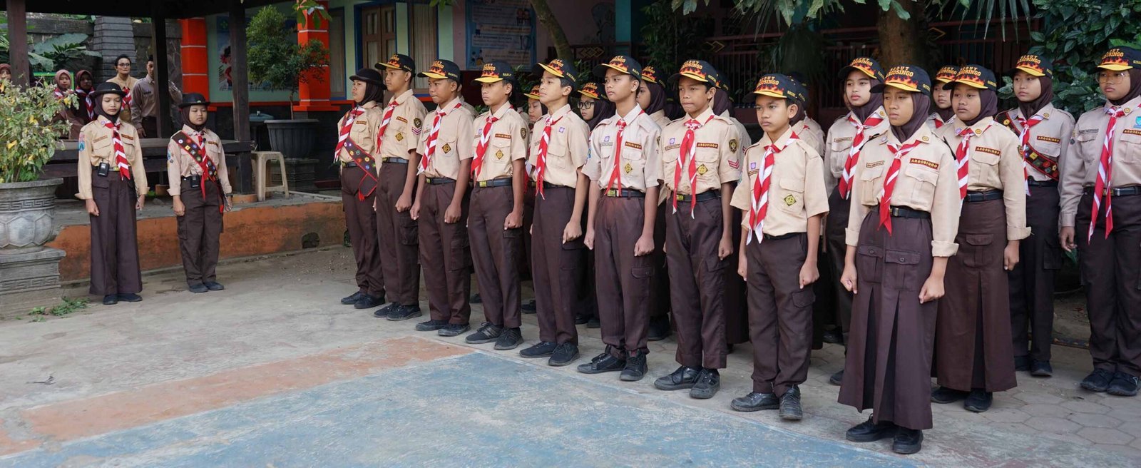 Upacara Memperingati Hari Jadi Pramuka