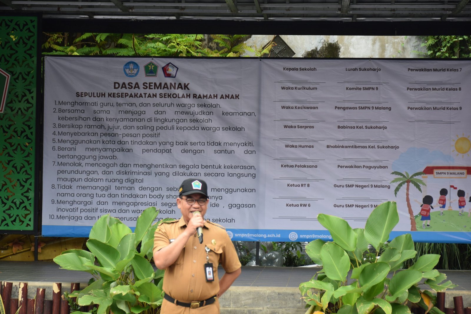 Mengukuhkan Komitmen Lewat “Dasa Semanak”: Langkah SMP Negeri 9 Malang Mewujudkan Sekolah Ramah Anak