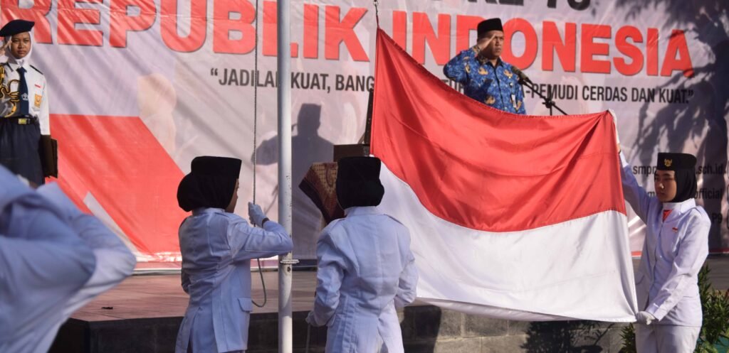 Upacara Bendera Peringatan HUT Ke-78 Republik Indonesia